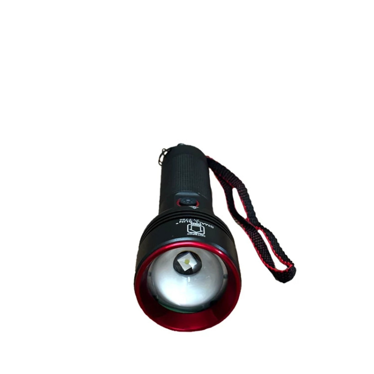 چراغ قوه دستی پلیسی شارژی تک باطری زوم دار اسمال سان small sun