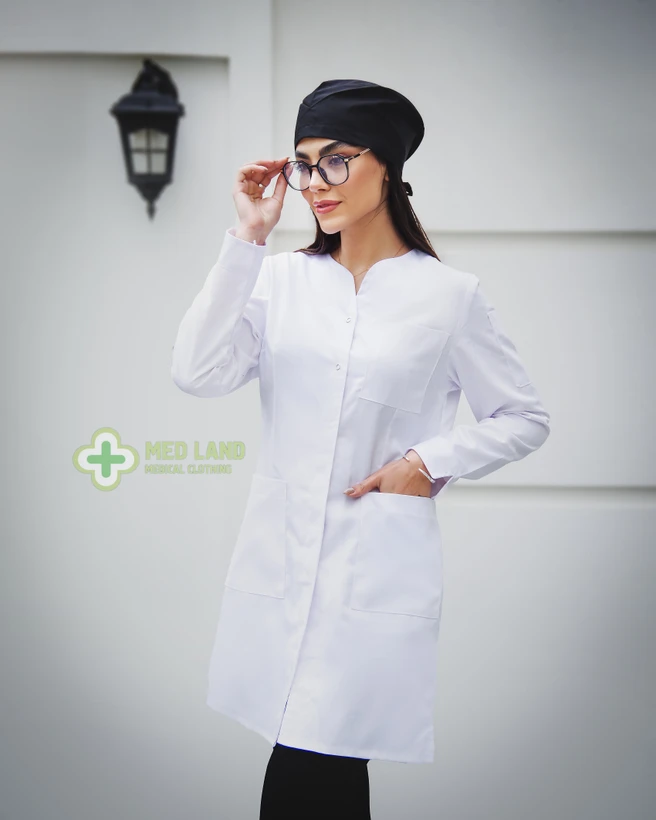 روپوش سفید زنانه مدل زیبا