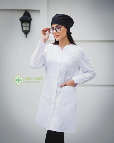 روپوش سفید زنانه مدل زیبا